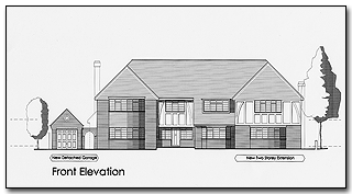 house extension - two storey addition